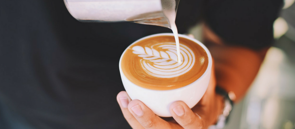 beautiful latte art is part of the third wave coffee movement
