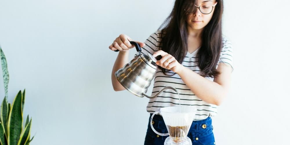 coffee pour over technique