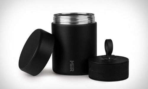 airtight canisters are great for storing coffee beans