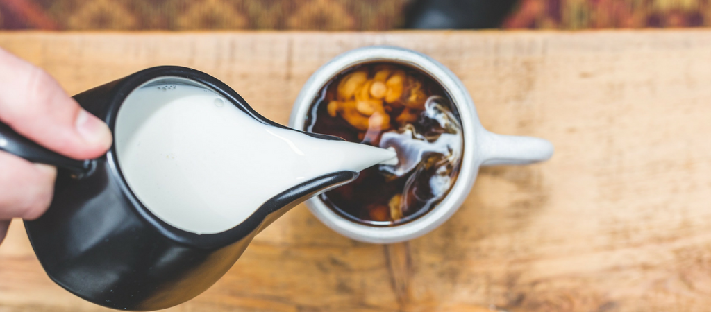 the benefits of coffee can be as good as pouring cream into coffee is beautiful