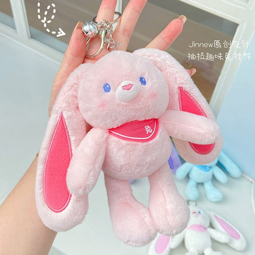 Lolita Girls Cute Rabbit Plush Doll Backpack Bunny Stuffed Plush