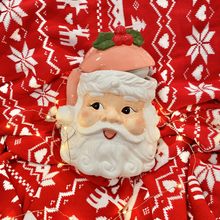 Load image into Gallery viewer, Santa Christmas Cookies/ Candy Jar
