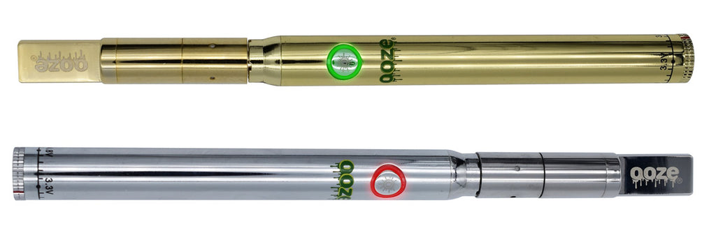 Slim Twist Pro Ooze Pen for Dabs colors: Gold and Silver