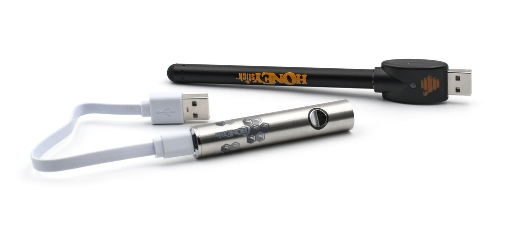 Vape Starter Kit with USB charger or charging cable.