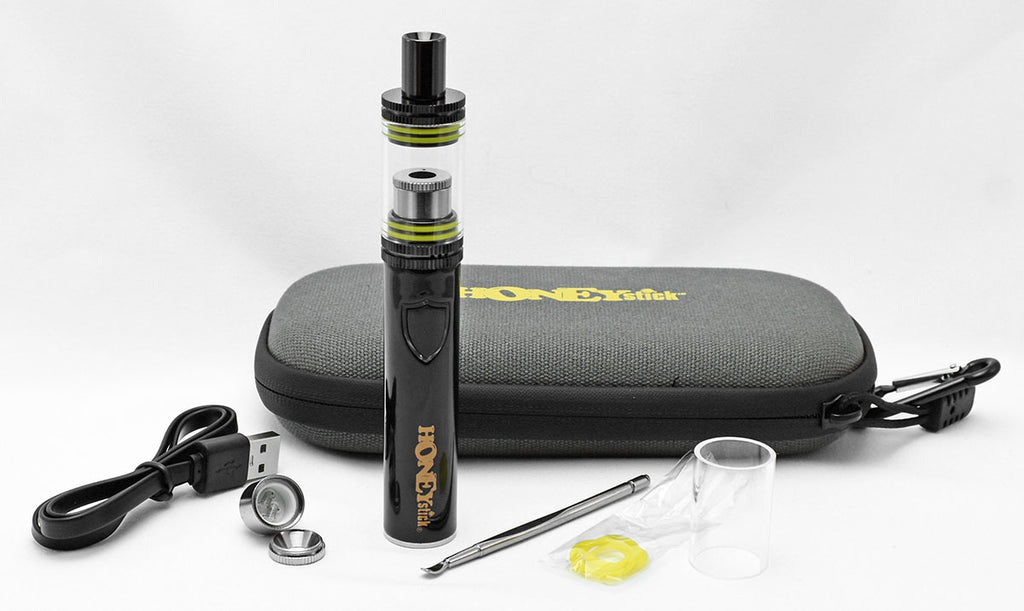 Cannabis Cup Dab Pen Starter Kit with extra wax atomizers, dab tool and charging cable