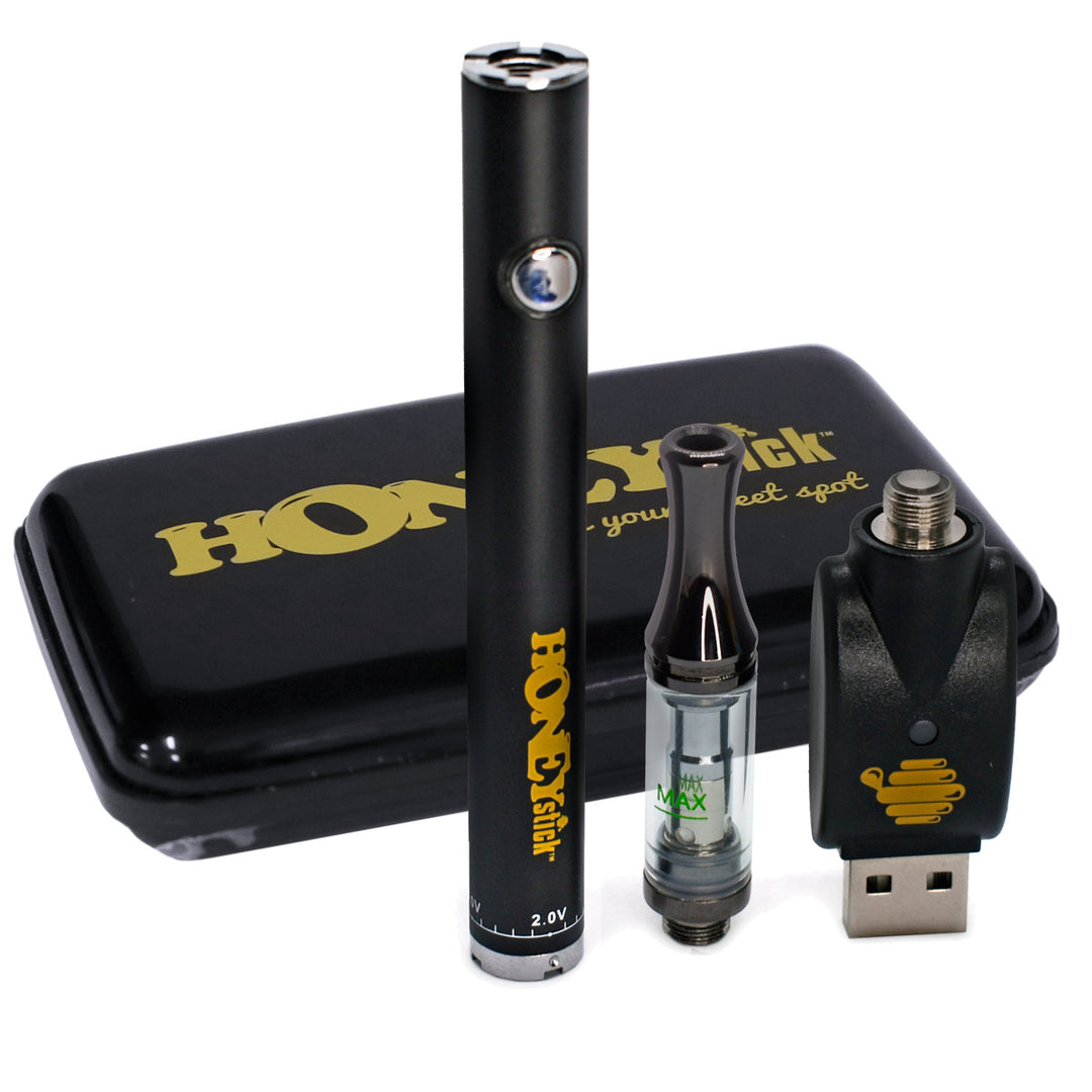 Honeystick Beemaster Oil Vape Cart Pen Battery Starter Kit – VapeBatt