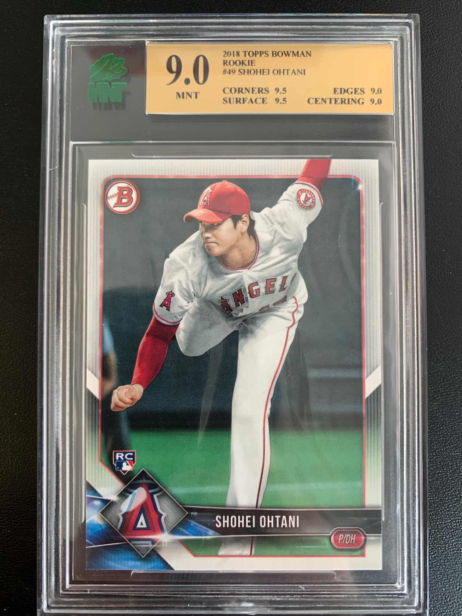 2018 topps chrome 大谷翔平 PSA10-