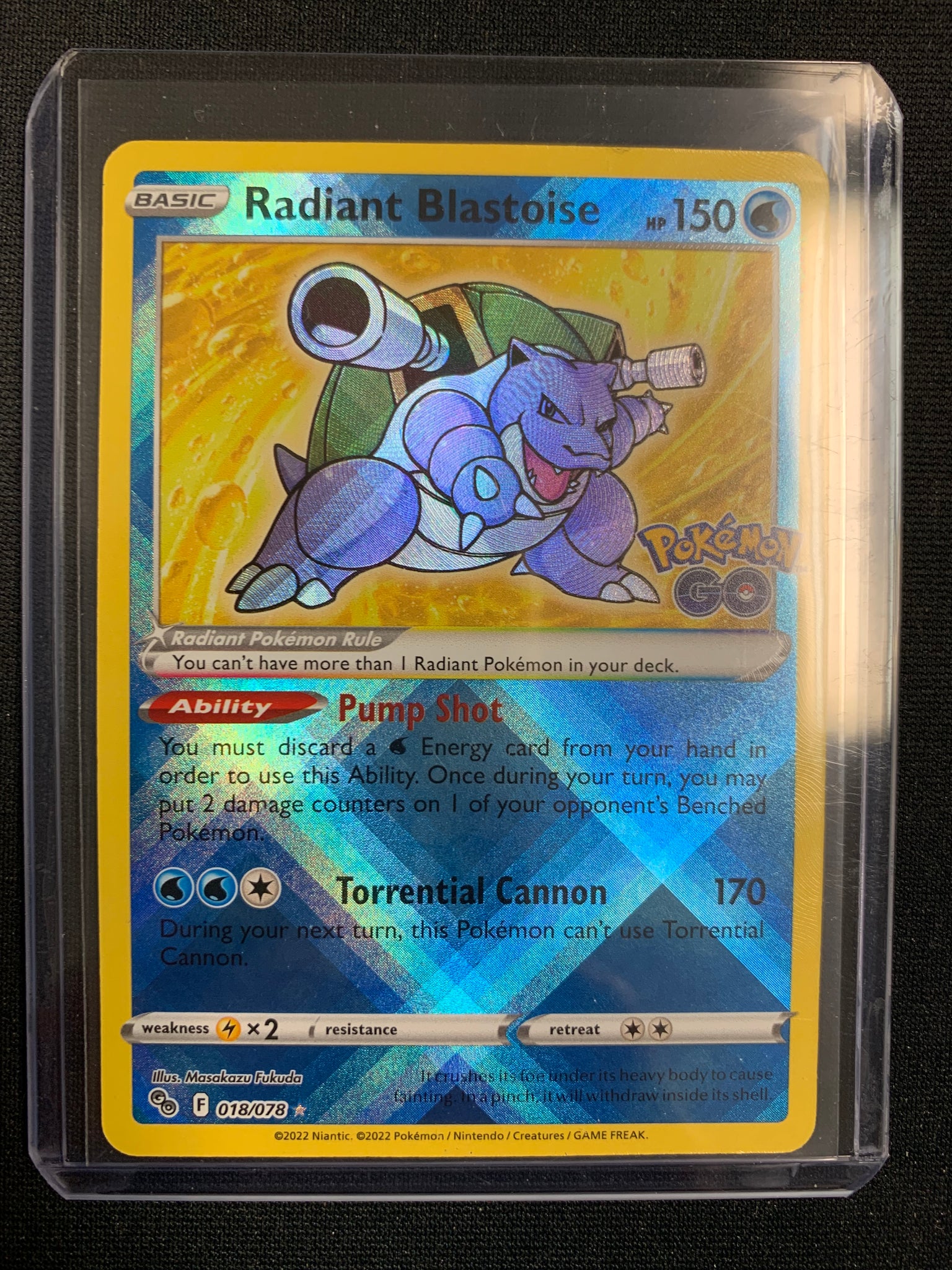 blastoise pokemon card rare