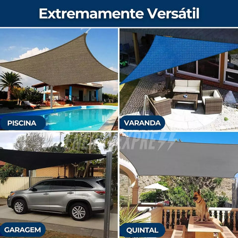 Toldo Portátil Impermeável para Varanda e Carros Energy Express