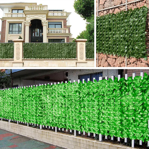 Folhagem Artificial para Parede Jardim Vertical Artificial