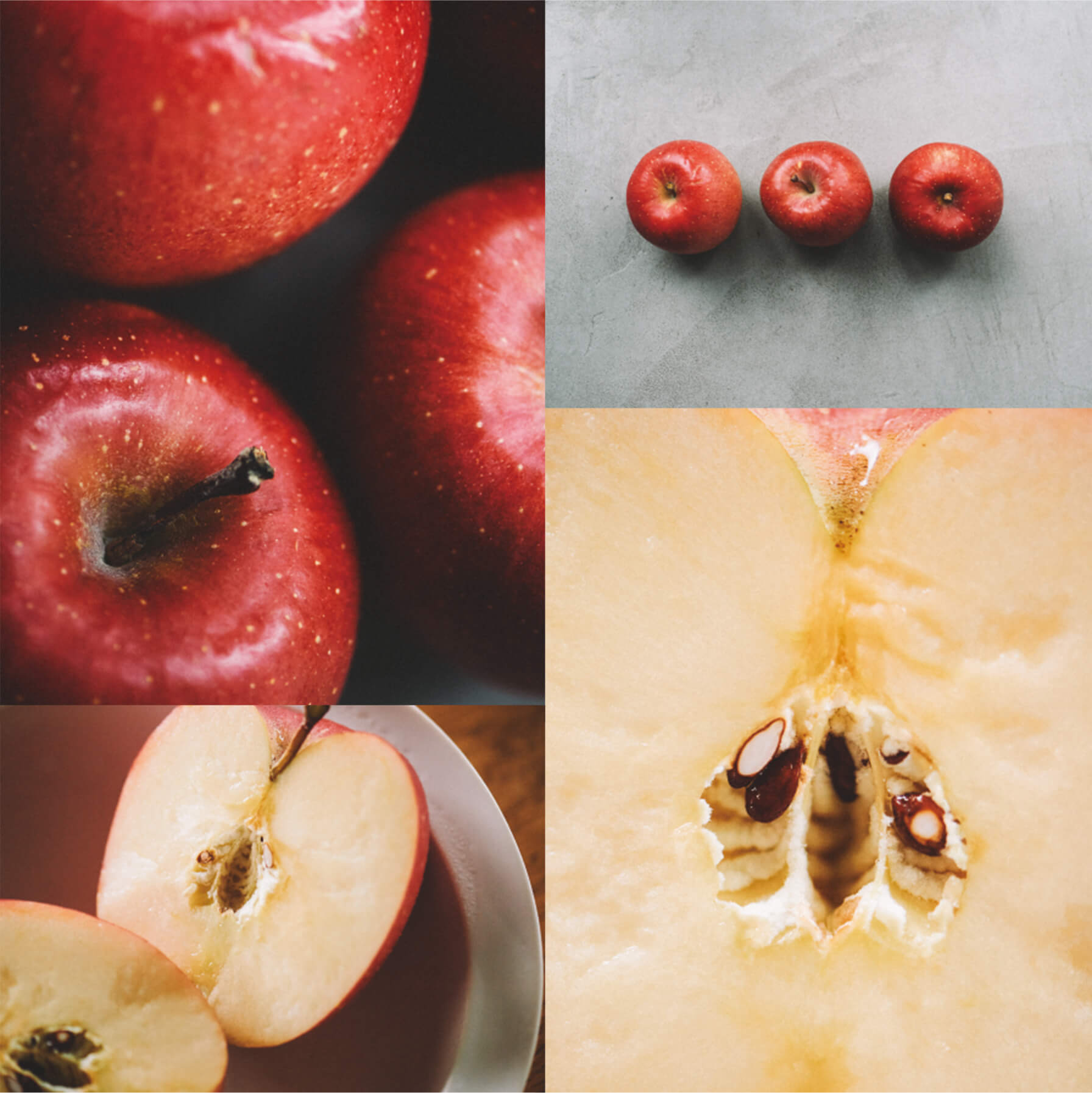 APPLE LEATHER（アップルレザー）、りんごの画像