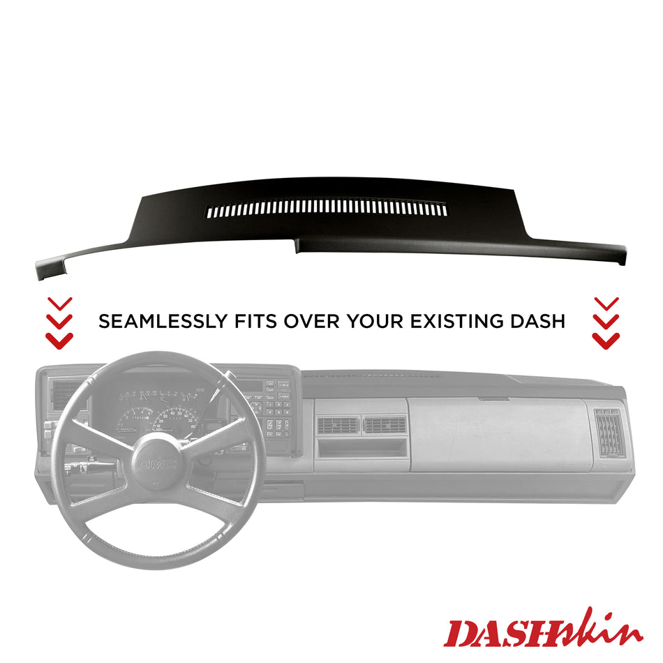 DashSkin USA Molded Dash Cover Compatible with 95-96 GM SUVs and Pickups in  Ruby (79* Trim Code) - Easy Cracked Dashboard Fix - Made in America