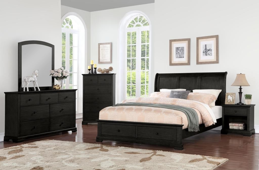 Joshua Dresser Mirror Bed Choose Your Size — Price Busters Furniture