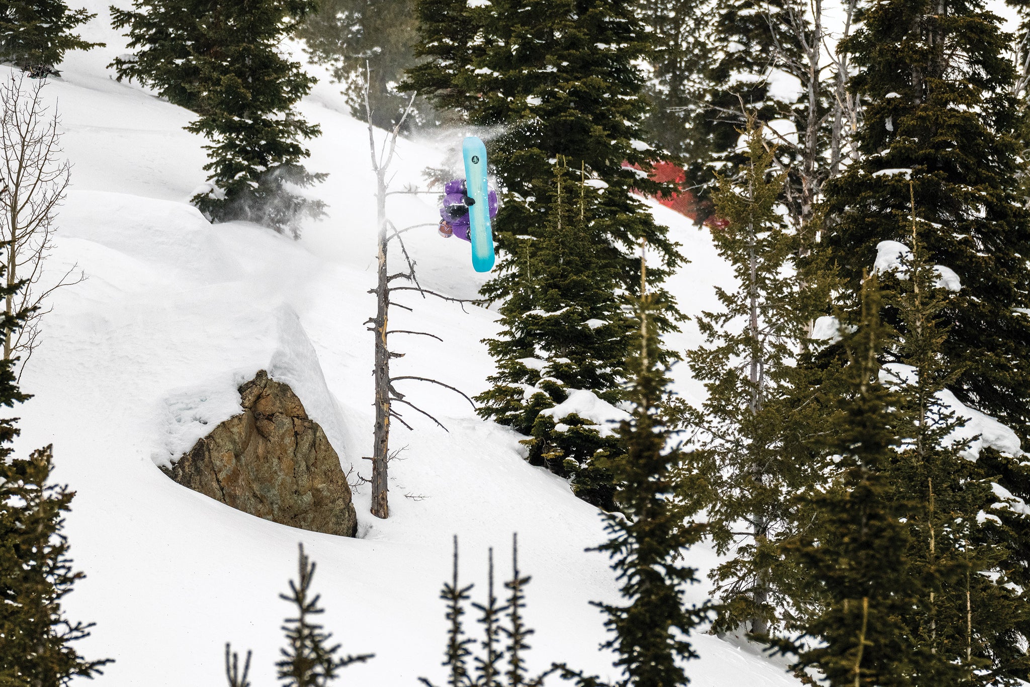 Mark McMorris double wildcat to podium. // p:  Tim Zimmerman