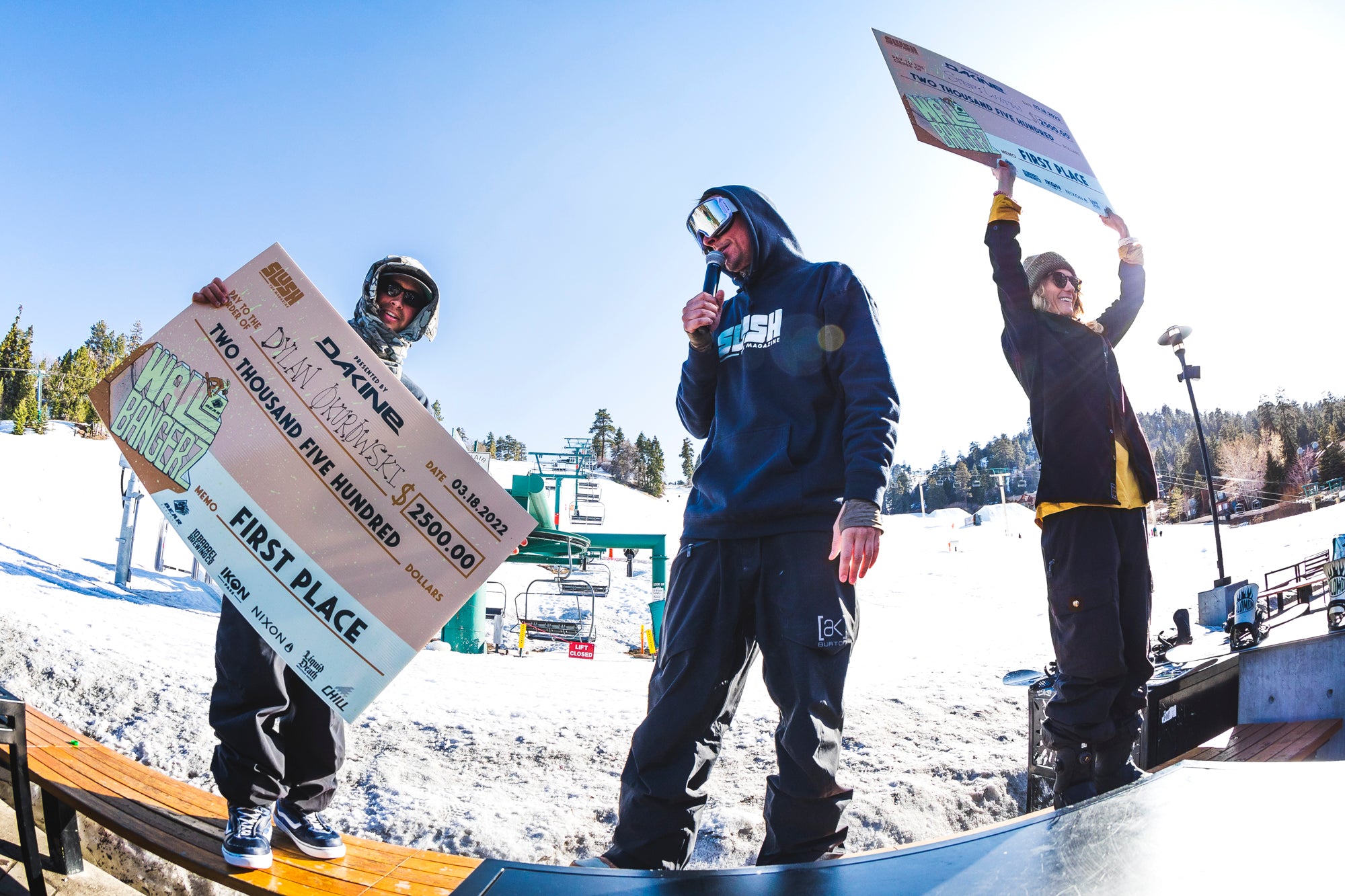 Winners Dylan Okurowski and Stefi Luxton // p: Jeep Eddy