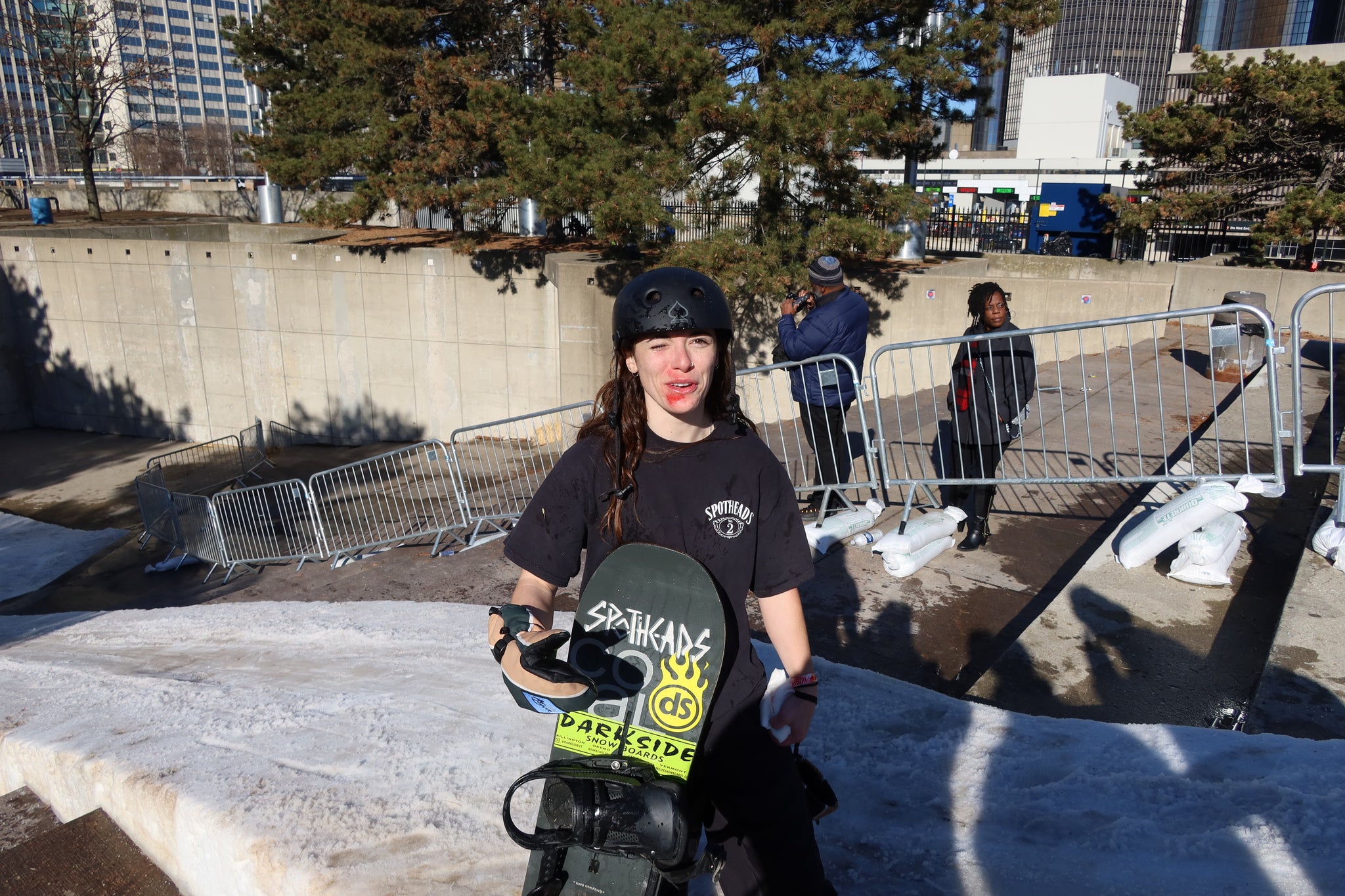 This of course, did not slow down Maggie Leon from riding the rest of the day. // p: Stan Leveille