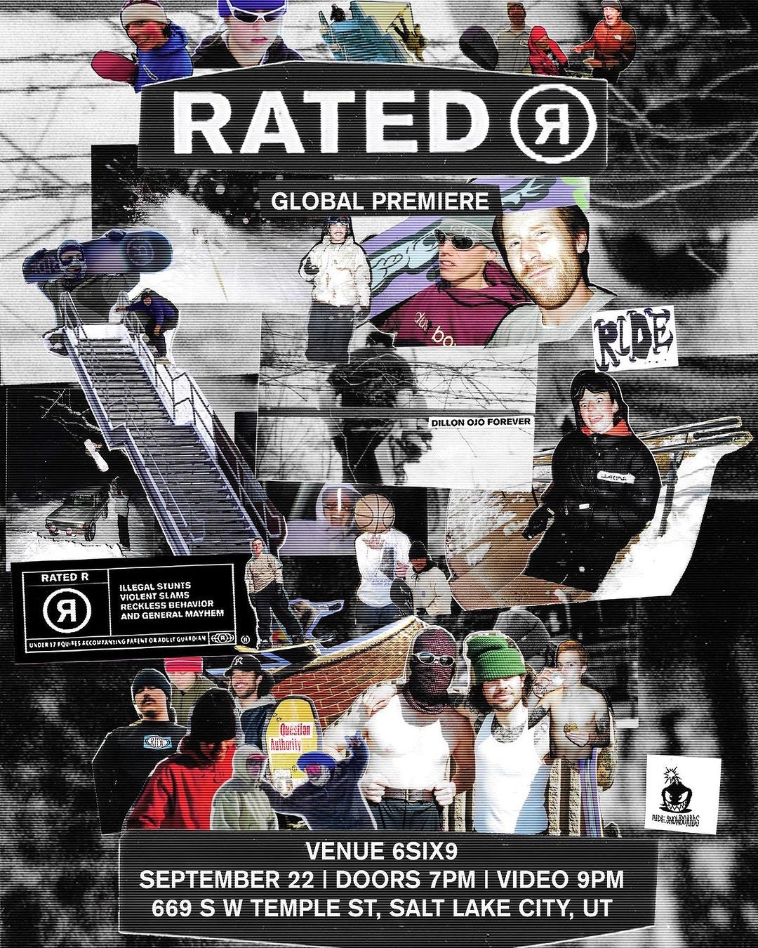 RIDE Snowboards Presents: RATED R Global Premiere – Slush Magazine