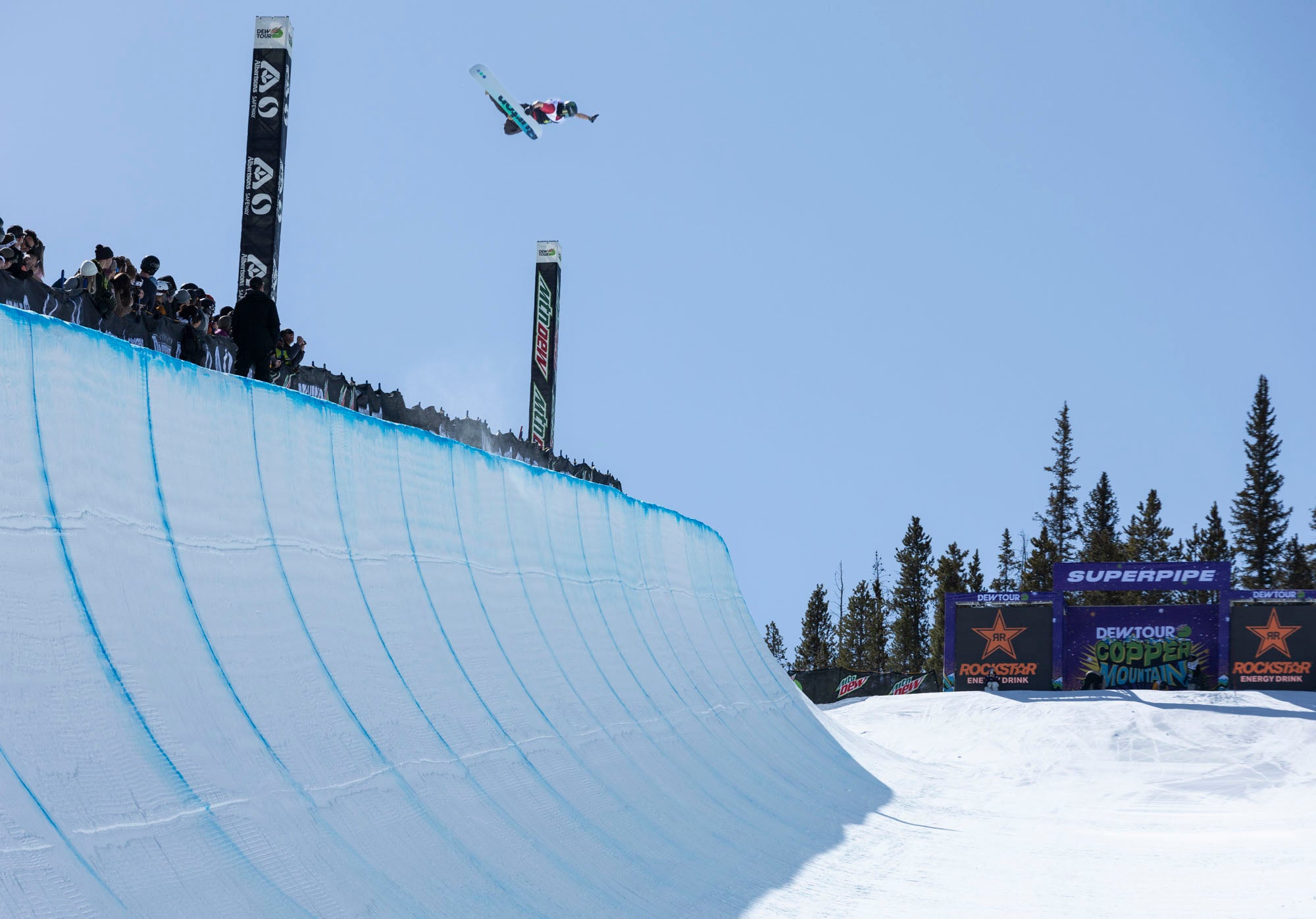 Look how big he goes. Kaishu Hirano | Photo provided by Dew Tour