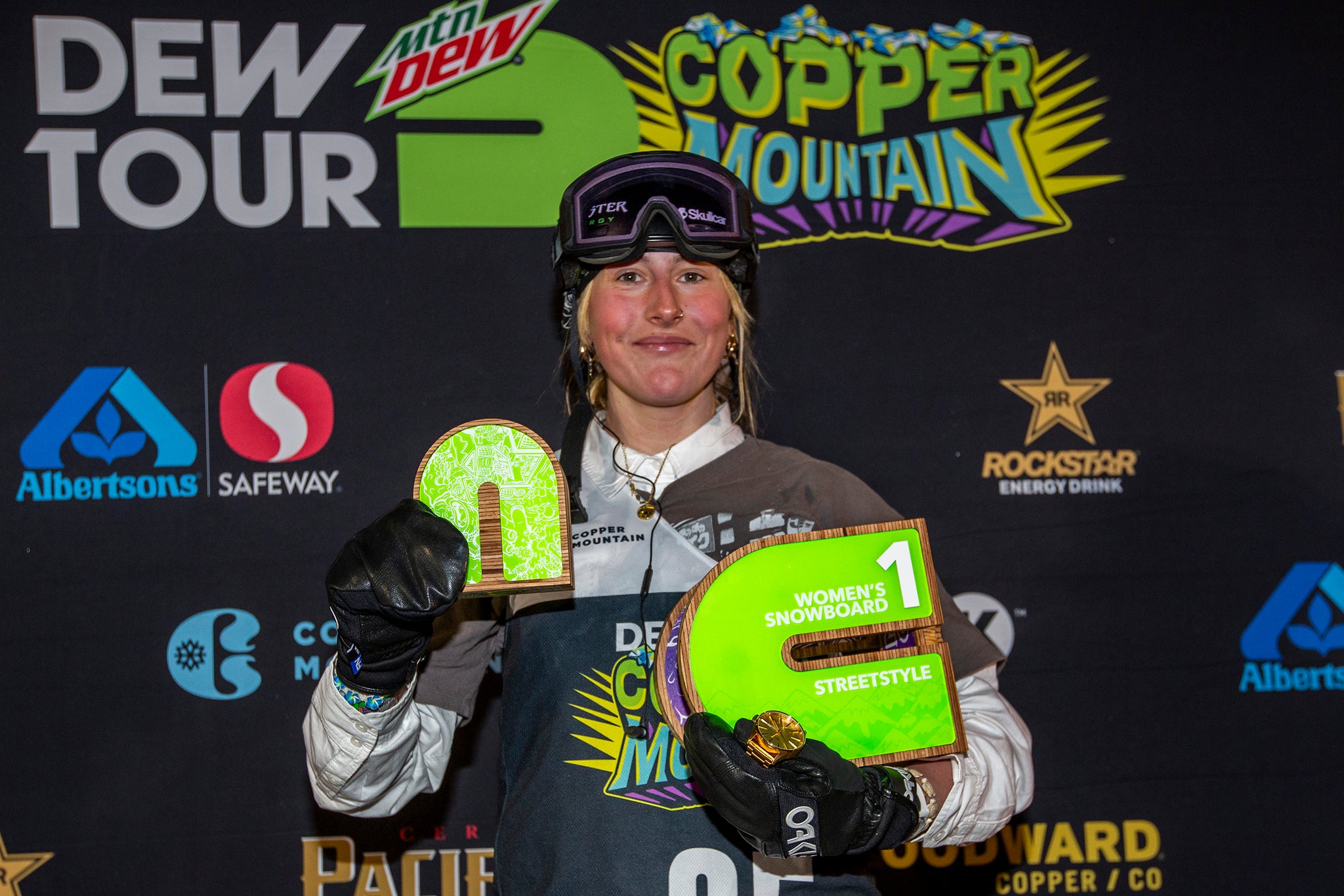 Big winner Mia Brookes | Photo provided by Dew Tour