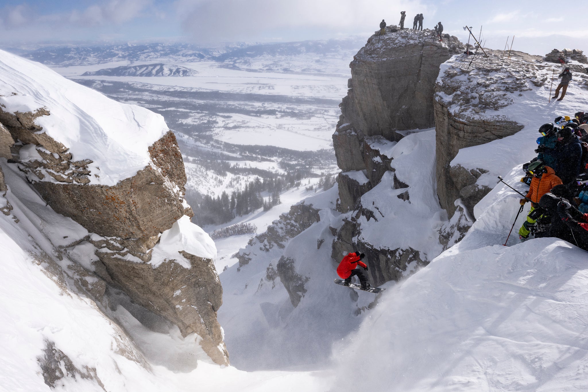 Hans spinning in // p: Brett Wilhelm / Jackson Hole Mountain Resort / Red Bull Content Pool