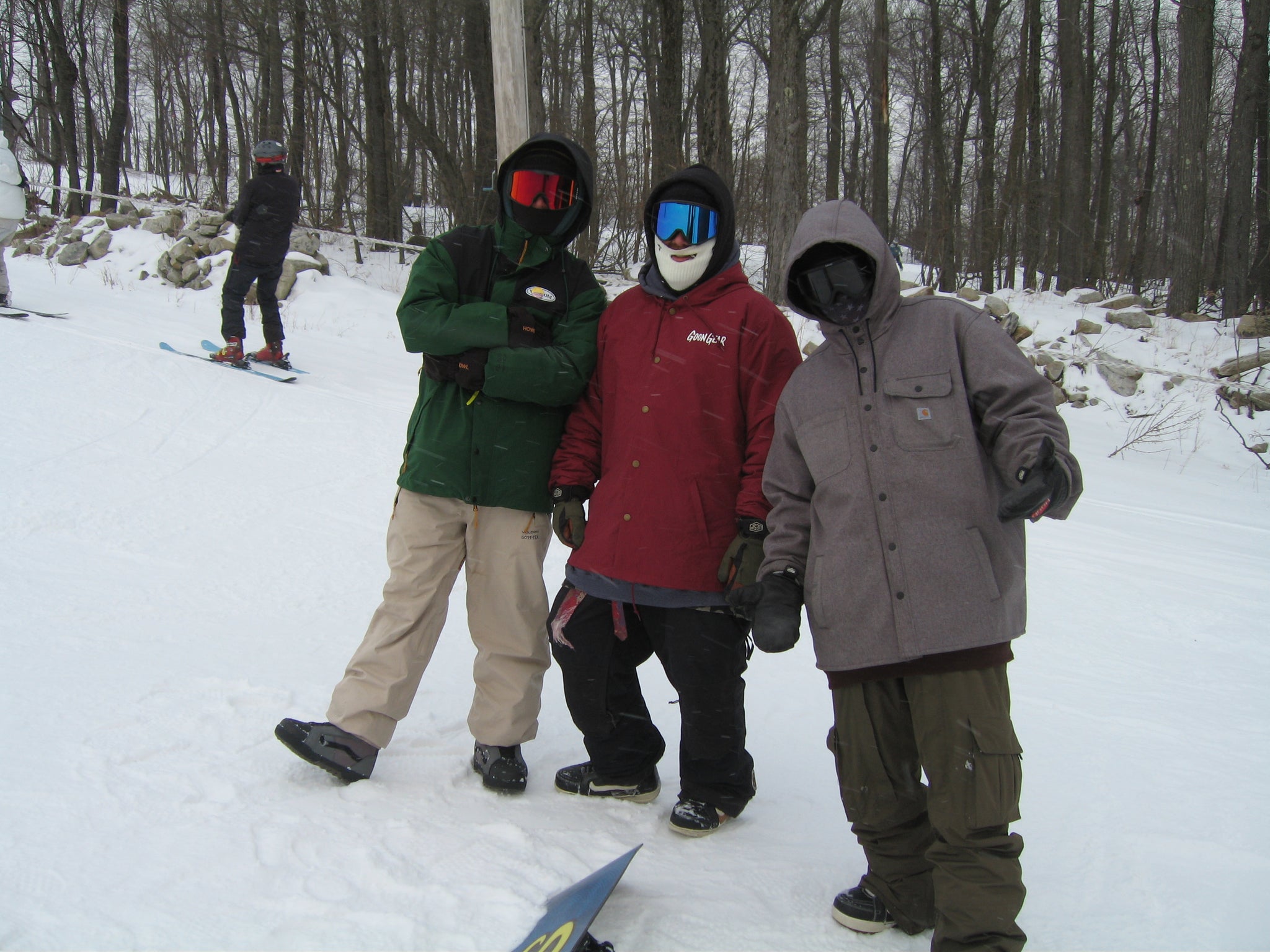 Keegan Valaika, Andrew Parsons, Lucas Magoon