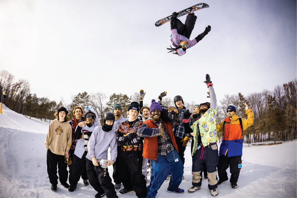 It's not a party without a Zeb backflip // p: Peter Cirilli