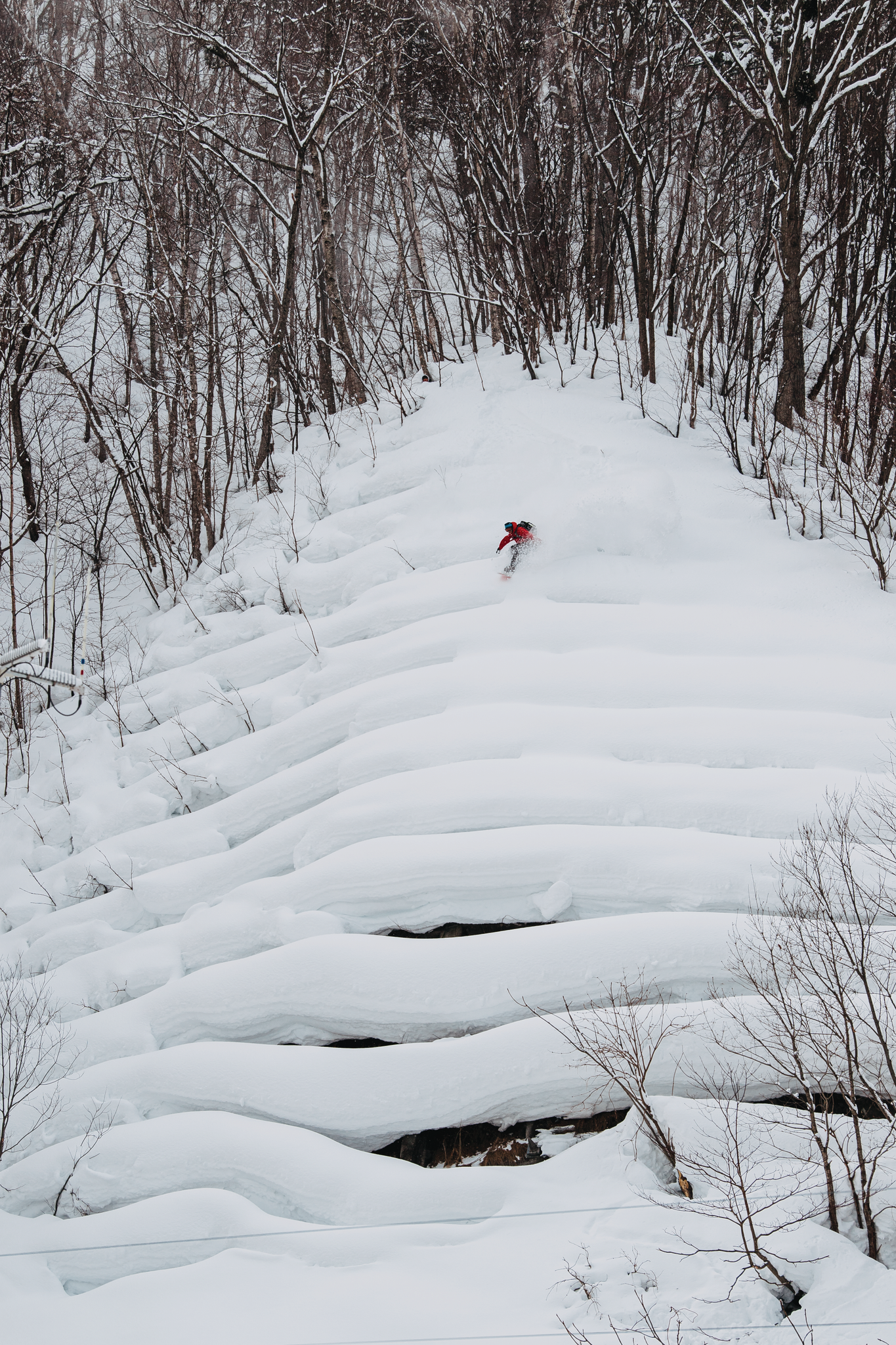 Luke Winkelmann dropping in Japan. p // Dean Blotto