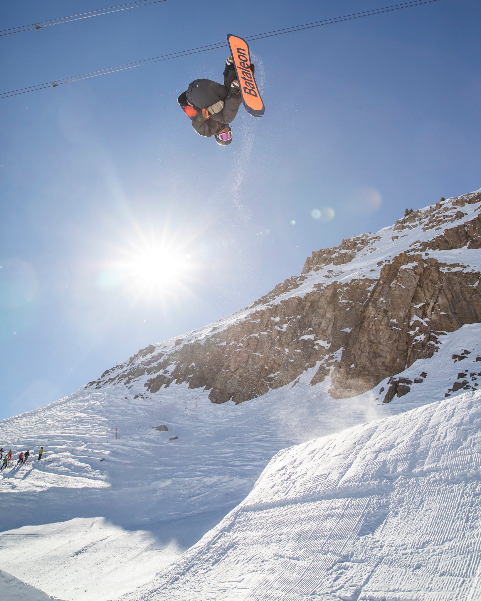 Grant during practice // p: Keegan Rice/Jackson Hole Mountain Resort/Red Bull Content Pool