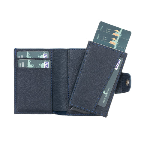 Pop Up & Click Wallets - Baros Leathers