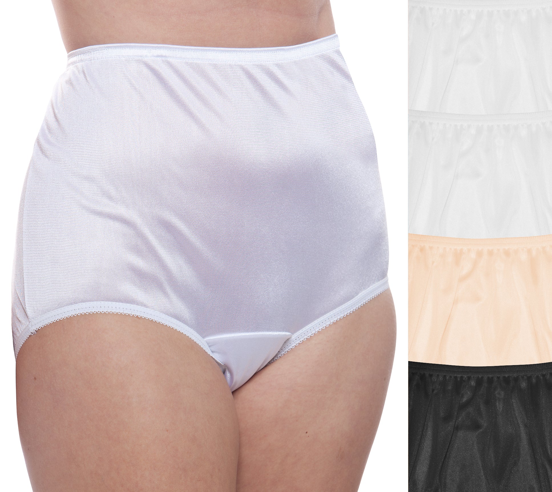 Women's Full Coverage Nylon Panty 10 Pack – Teri Lingerie