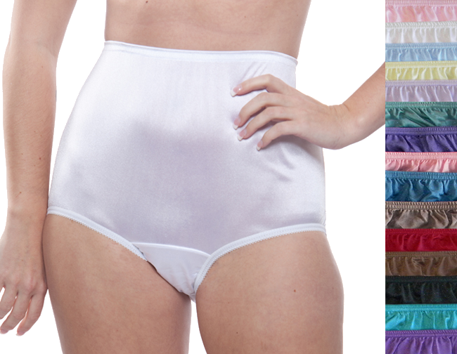 Plain Jane Nylon Panty Surprise Color 5 Pack