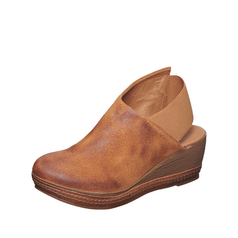 Women Round Toe Slingback Clogs