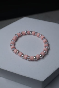 Pearl and Pink Bracelet