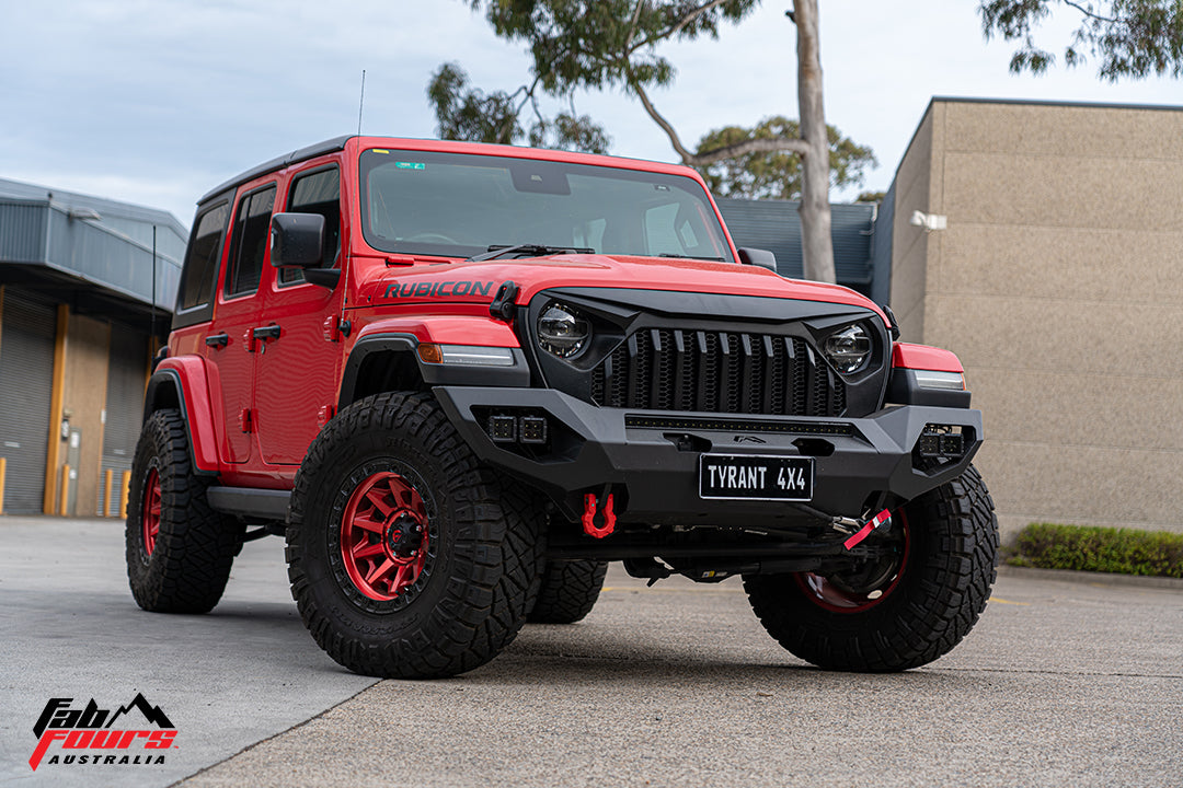 Jeep Wrangler Bull Bar (JL) - Fab Fours Australia Matrix Front Bumper –  VIKOR INDUSTRIES