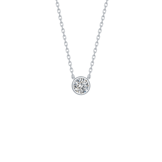 Solitaire Lab-Grown Diamond Necklace | VRAI