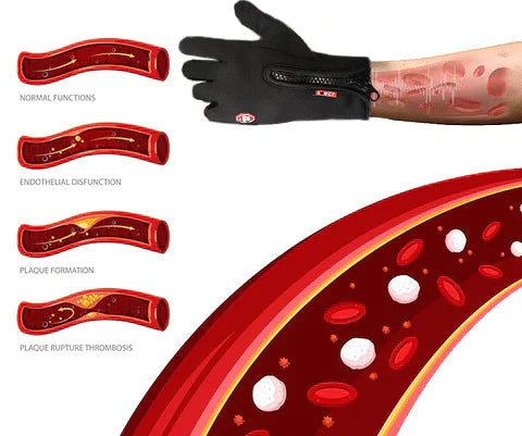 Meiki™ Graphene Tourmaline Siffar Safofin hannu masu dumama kai
