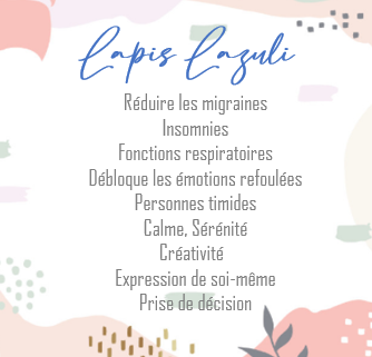 lapis lazuli pierre naturelle