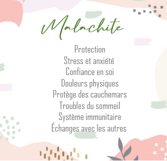 malachite pierre naturelle