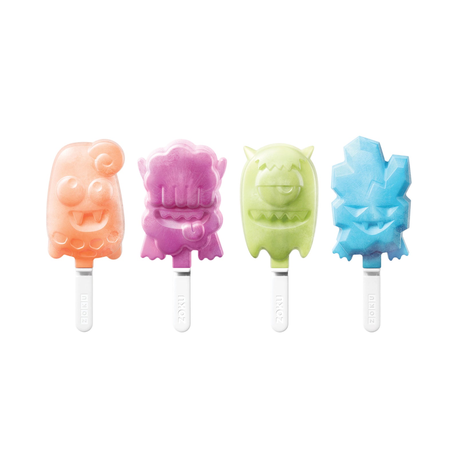 Tovolo Stackable Unicorn Pop Molds Set of Four for Making Mess