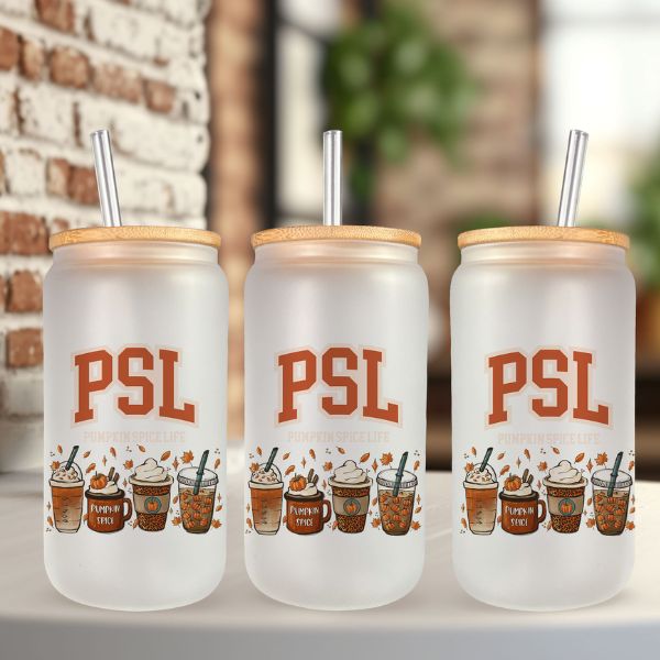 Pumpkin spice tumbler