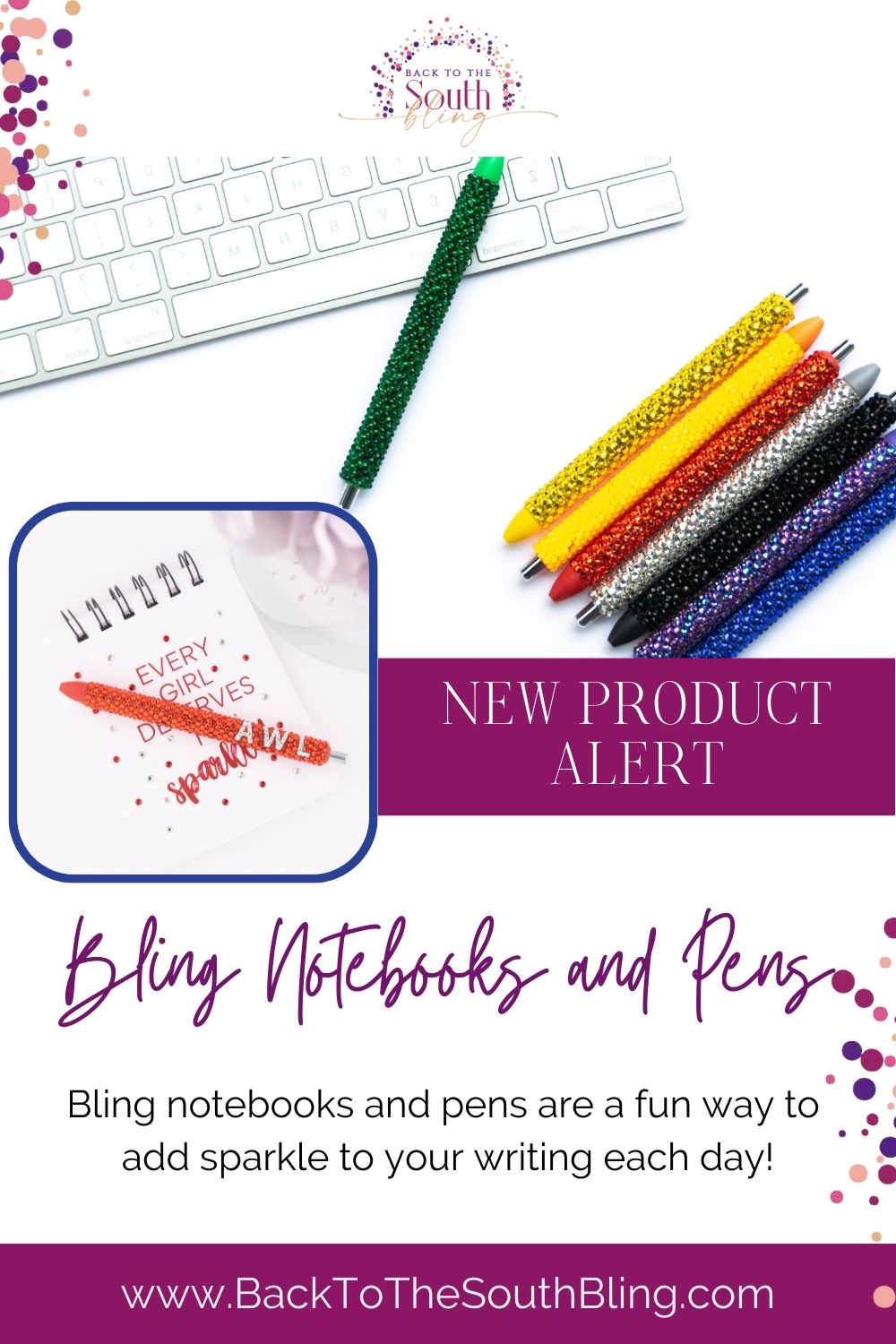 Bling Pens, Bling Notebooks