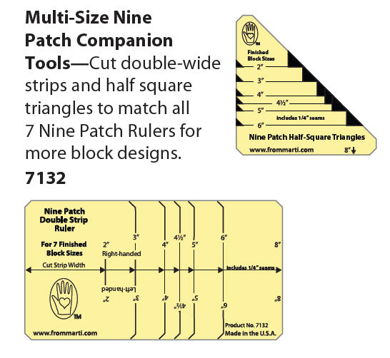 7132 Multi-Size Nine Patch Companion Tools
