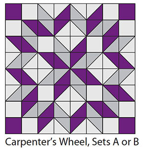 Carpenter's Wheel Sets A or B