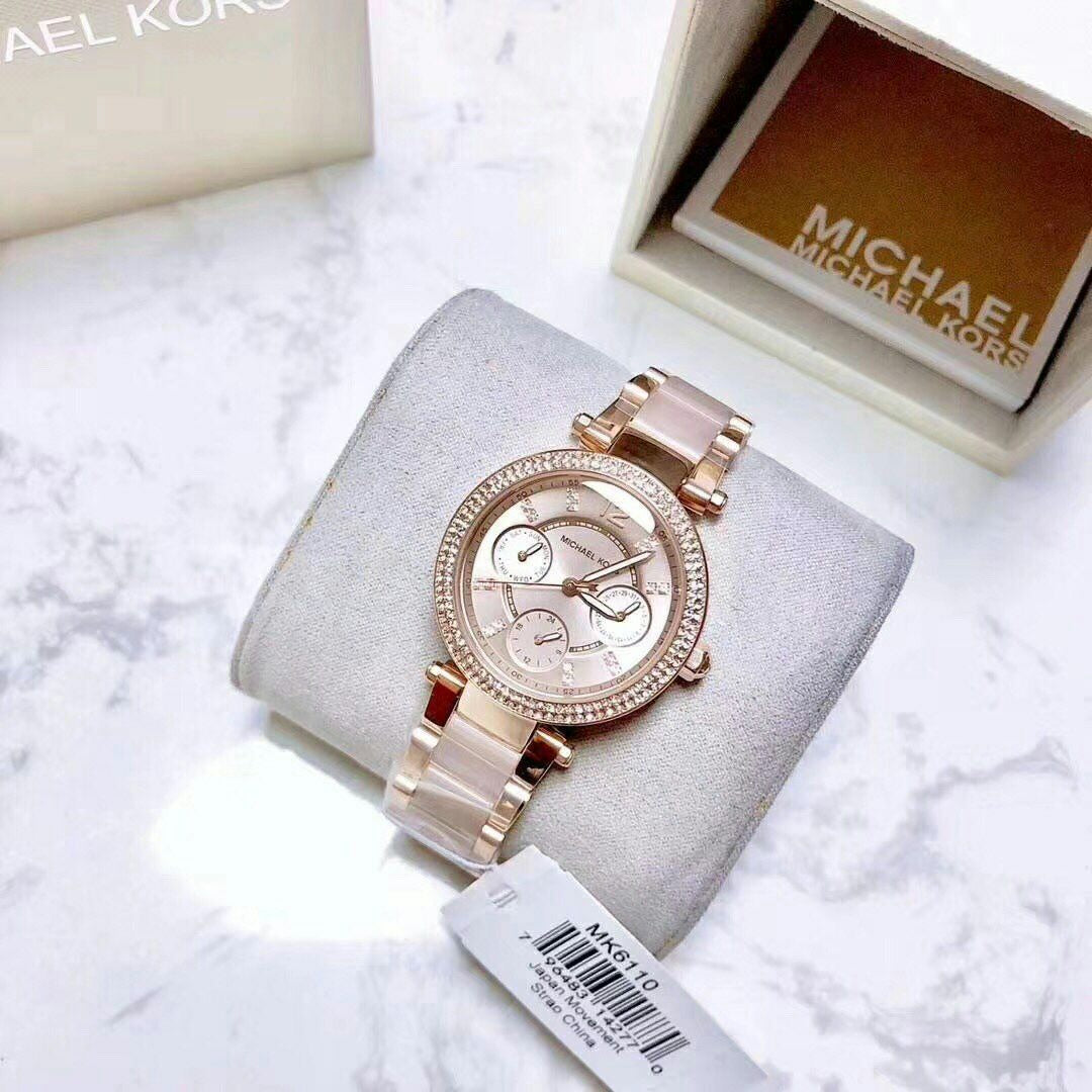 Đồng hồ nữ dây kim loại Michael Kors MK5842 size 33mm fullbox  vỏ thép  không gỉ  chống nước  thời trang cao cấp sang trọng  Lazadavn