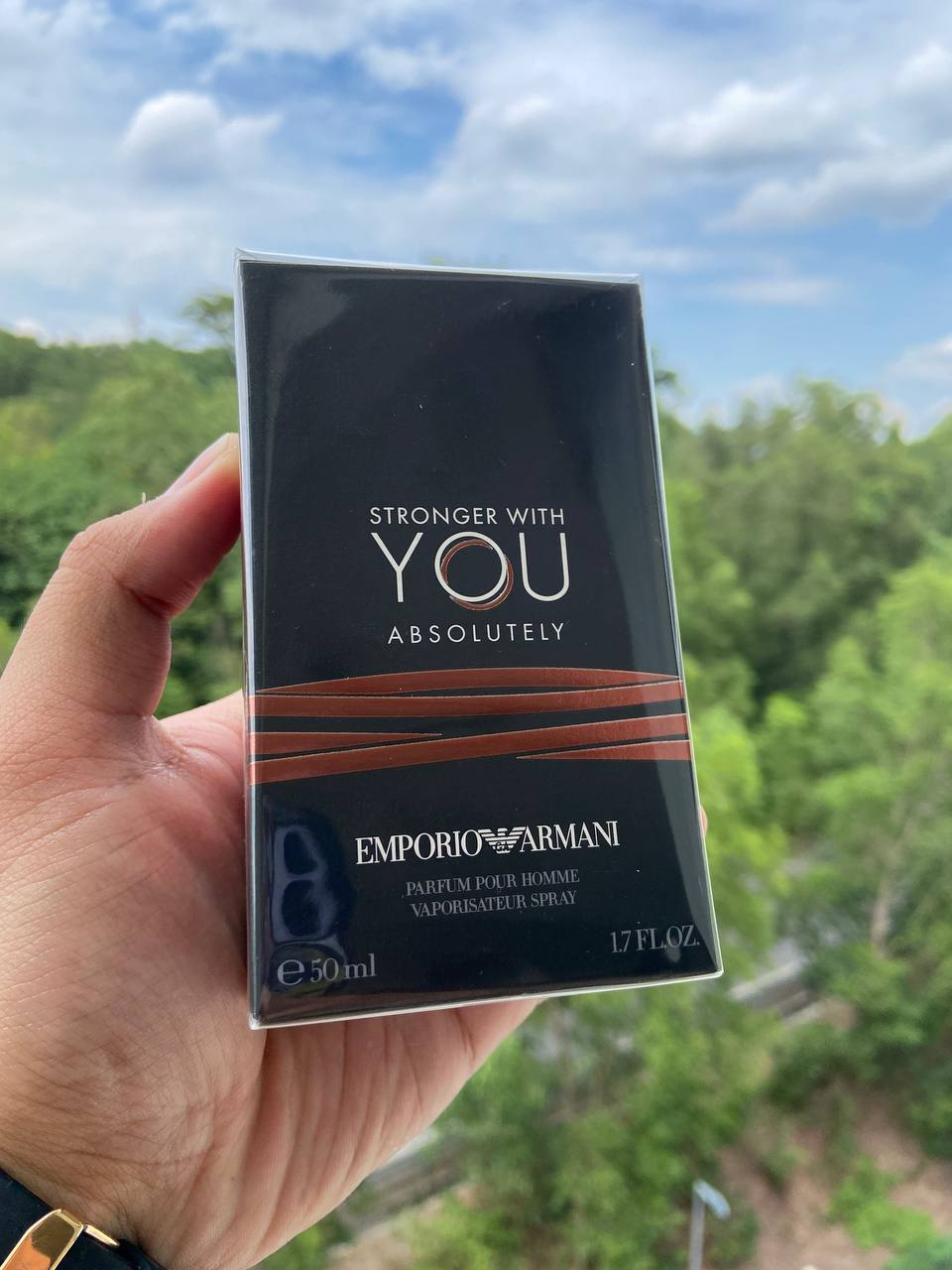 Emporio Armani Stronger With You Absolutely Parfum Pour Homme 50ml for –  Heavni Brand Global