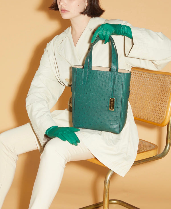 Mini Crossbody 'Ntombi' Tote | Emerald Green