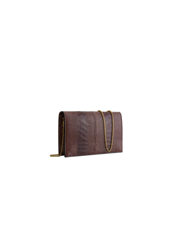 'Isandla' Clutch | Glossed Aubergine