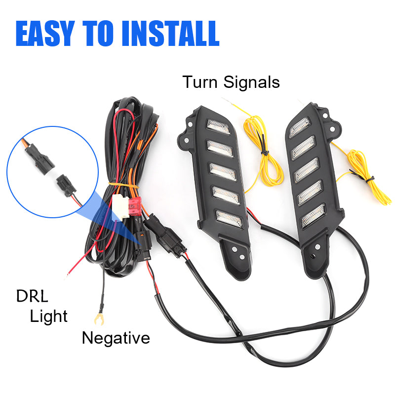 Toyota Tacoma DRL and Turn Signals