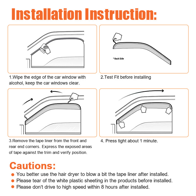 Ventvisor Side Window Deflector