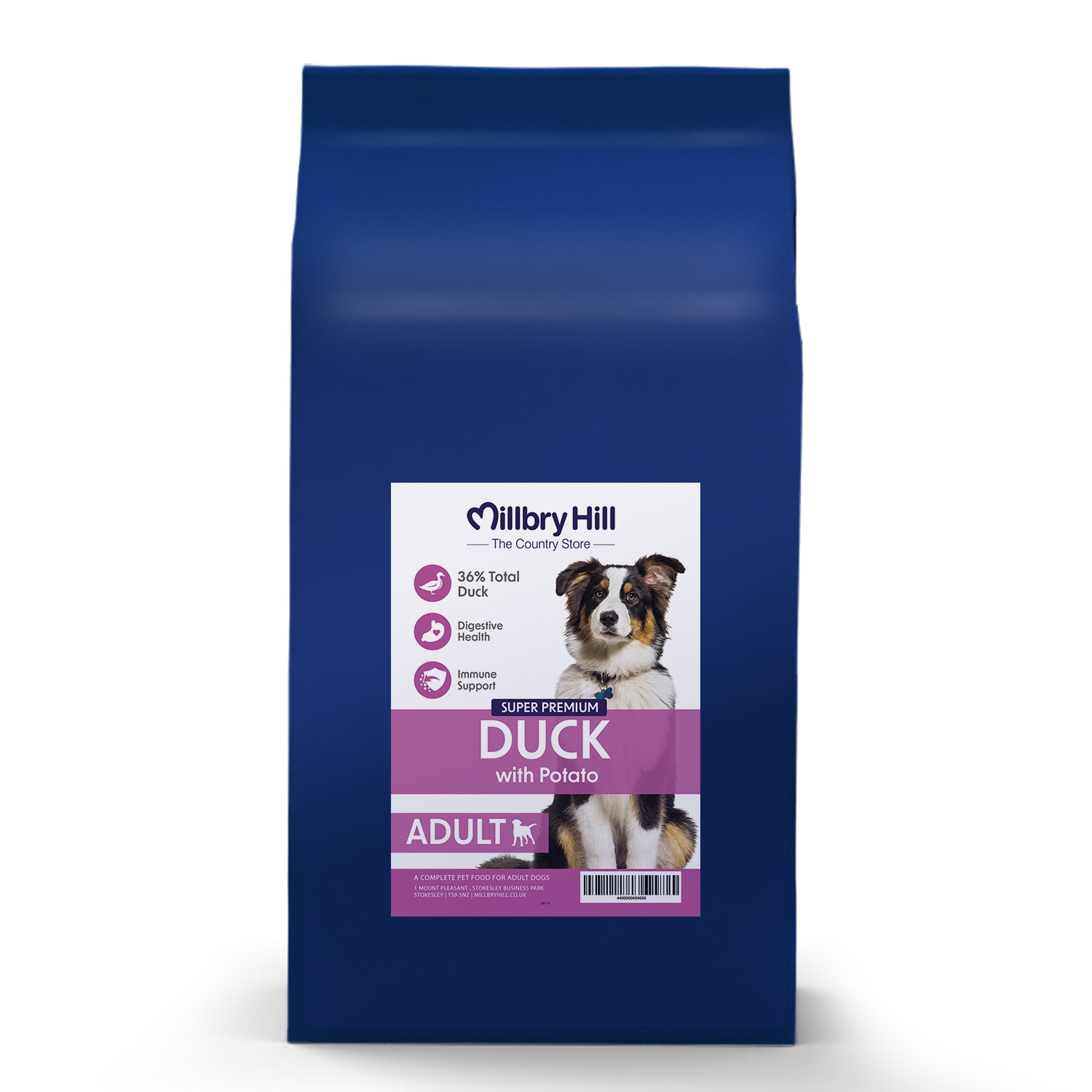 Millbry Hill Adult Duck with Potato Dog Food